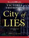 Cover image for City of Lies